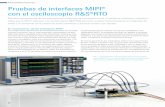 Pruebas de interfaces MIPI® con el osciloscopio … · de aplicaciones, coprocesadores y módems, así como para distintos tipos de tráfico de datos, como señales de control, transferencia