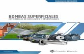 BOMBAS SUPERFICIALES - franklinwater.com · Unidad de la bomba N.º ref. Peso (lb) FVJ05CI 1/2 1" x 1-1/4" 115/230 91180005 31 FVJ07CI 3/4 91180007 34 FVJ1CI 1 91180010 51 FVJ15CI