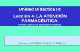 Unidad Didáctica III: Lección 4. LA ATENCIÓN …personal.us.es/antonioramos/web/legislacion-gestion/temas/tema-04.pdf · Ley 16/1997, de 25 de abril, de regulación de servicios