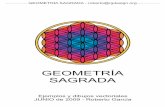 GEOMETRÍA SAGRADA - Aula Abierta de Matemáticas ... · que unen cada posibilidad con los centros ... ángulos que los lados de la pirámide de Keops. ... Jugando con los petalos...