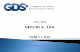 GDS Mini TPV - gdssistemas.com.ar · Algunas teclas de atajo son: Buscar el artículo por descripción al pulsar la tecla [F6]. ... En esta pantalla modifica directamente el stock