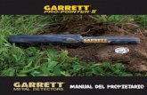 MANUAL DEL PROPIETARIO - Garrett Metal …€¦ · de conformidad con el Sistema de Gestión de la Calidad de certificación internacional ISO 9001 de Garrett y cumple con las ...