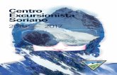 Centro Excursionista Soriano - SoriaNoticiassorianoticias.com/e-img/PROGRAMA_CES_2016-2017.pdf · FUNDADO EN 1952 3 Esta temporada que iniciamos es significativa para el Centro Excursionista