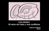 Calakmul y la guerra · 2013-11-12 · •Hay entre 100 y 150 edificios ... Wosal de Naranjo en 546 d.C. 1 Cimi 14 Muwan ... Tikal ataca a lo largo del siglo VIII: En 743 d.C., ataca