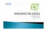 MCSE MCT - .incrementar las prestaciones de Excel. Las macros se escriben en lenguaje de programaci³n