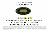 GLADES COUNTY€¦ · Nota: La 2013-2014 codigo de conducta del estudiante y guía para los padres está disponible en español en la oficina principal de cada escuela.