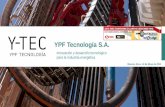 YPF Tecnología S.A. · 2014-05-27 · de yacimientos maduros del sector de hidrocarburos. ... Gerente General YPF Tecnología S.A. Gcia. ... CFD es una metodología de simulación