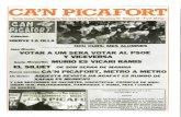 CA'N PICAFORT - Universitat de les Illes Balearsibdigital.uib.cat/greenstone/collect/premsaForanaMallorca/index/... · CA'N PICAFORT Número 40 - Noviembre 1985 Dirección: Nicolás