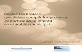 Requisitos básicos que deben cumplir los procesos de ... · Requisitos básicos que deben cumplir los ... Desde que se puso en marcha en Asturias el ... grupo de niños y niñas