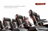 Tomar asiento con todo el confort - setra-bus.com · La gama de asientos de Setra ofrece máxima comodidad y ergonomía, muchísimas buenas ideas como, por ejemplo, en cuanto a su