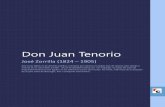 Don Juan Tenorio - espacioebook.com · Don Juan Tenorio José Zorrilla (1824 – 1905) Este texto digital es de dominio público en España por haberse cumplido más de setenta años