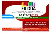 XII Feria Internacional del Libro en Guatemala (Filgua 2015) · Taller para cuentacuentos Fondo de Cultura Sala CarloS FUenteS 15:00 horas Charla debate "La literatura social infantil