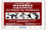 Guia informativa provisional escuelas en castellano 2015-16 2 · ... Pelota Valenciana, Gimnasia ... escuela de Pelota Valenciana en uno de sus entrenamientos. ... 3 horas a la semana