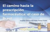 El camino hacia la prescripción farmacéutica: el caso de ... - Costa Rica/_XVI Congreso... · ajuste de la dosis de warfarina, si es necesario. Orientar administración de fitometadiona,