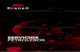 SERVICIOS - kronox.mx · KronoX es una empresa constituída en el año 2013, con el propósito de brindar soluciones ... • Desviadores de Flujo hasta 30”. • BOP Anular. •