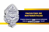 FACULTAD DE MATEMÁTICAS - matematicas.uady.mx · • Se proporcionó a cada estudiante de posgrado un espacio de trabajo ... • Tutoría obligatoria en los cuatro primeros semestres.