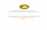 LA SAGRADA FAMILIA R.L. · Plurinacional de Bolivia; ... 1 Denominados en la normativa ASFI, Partes de interés ... de cada grupo de interés. En el plan estratégico 2017 -2019,