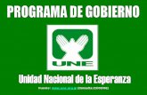 Fuente: (Consulta:23/08/06) - americo.usal.esamerico.usal.es/oir/opal/Documentos/Guatemala/UNE/Programagobierno... · Fundamentos del Programa de Gobierno • Constitución Política