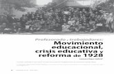 Convención de la Asociación General de Profesores de Chile ...cgutierr/educacion/cfg/reyes-crisis... · crisis educativa y reforma de 1928 Leonora Reyes Jedlicki1 ... Crisis, pacto