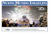NUEVO MUNDO ISRAELITA - nmidigital.com · Cada edición de NMI es un pedazo de historia de la comunidad; pero esta es, además, la esencia y el espí-ritu de nuestra kehilá, siempre