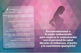  · Lee con atención y responde las siguientes preguntas, muy importantes para toda futura madre: ¿Sabes qué es el Control Prenatal? ... o con complicaciones ya resueltas, debe