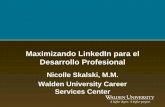 Maximizando LinkedIn para el Desarrollo Profesional · – Estrategias para ampliar tu red de contactos ... Administrador Educativo ... • “Si cada uno de nosotros hace un video