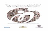 “Empresas Humanas y Saludables” - Fundación máshumano · 3 1 Resumen Ejecutivo La Fundación máshumano, en colaboración con ICADE y Stimulus impul entorn profesionales manos