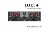 DJC Manual_PRINT... · ¡Le agradecemos la compra de su nuevo controlador DJC.4 MIDI! El DJC.4 viene con la versión para cuatro-pistas del Virtual DJ® LE, el cual permite al usuario