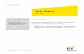 Tax Alert - Reglamento para la aplicación de la Ley ... · normativos con las condiciones, límites, excepciones y requisitos, necesarios para la ... ente rector de la industria