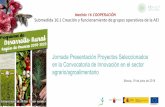 Presentación de PowerPoint - agrinnova.es · - GRAN BIO SUPERMERCADOS ECOLÓGICOS, S.L Centros de ... de los cultivos para el fomento del control biológico de plagas. Reducir la