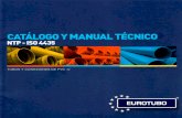 eurotubo.com.peeurotubo.com.pe/wp-content/uploads/pdf/EUROTUBO-NTP-ISO-4435.pdf · Ventajas de las tuberias de PVC-U para ... 9.2 Cálculo de la Deflexión Máxima ... acomodándose