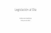 Legislación al Día - cce.estadisticas.pr · Ley Núm. 24-2017 Enmienda la Ley 22-2000, según enmendada, conocida como “Ley de ... Ley y publicará anualmente, o a intervalos