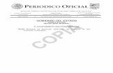 PERIODICO OFICIAL - poarchivo.tamaulipas.gob.mxpoarchivo.tamaulipas.gob.mx/periodicos/2008/0308/pdf/cxxxiii-38... · de la toma de posesión, nos dimos a la tarea de encaminar todo