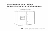 Manual de instruccionesdaewooelectronics.co.uk/media/manual/FRN-SM20DVSI_Manual_Esp.pdf · 4.2 Limpieza de bandejas de puerta ... Por favor apague la válvula del escape de gas y