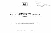 ANUARIO ESTADISTICa DE PESCA - aquaticcommons.orgaquaticcommons.org/2656/1/1990.pdf · ANUARIO ESTADISTICa DE PESCA. 1990. DIRECCION GENERAL DE INFORMATICA . y . REGISTRO PESQUEROS