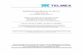 TELÉFONOS DE MÉXICO, S.A. DE C.V. · 2014-02-01 · general aplicables a las Emisoras de valores y a otros participantes de mercado, ... Declaraciones sobre consecuencias futuras
