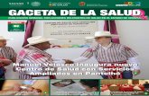 GACETA DE LA SALUD - saludchiapas.gob.mxsaludchiapas.gob.mx/gaceta/historico/gaceta_de_la_salud_93.pdf · Manuel Velasco inaugura nuevo Centro de Salud con Servicios Ampliados en