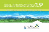 SKÅL INTERNATIONAL - skal.org · Tras la declaración de las Naciones Unidas del 2002 como el Año del Ecoturismo y de las Montañas, Skål International lanzó los Premios Turismo