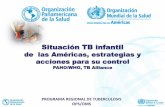 Situación TB infantil - cenaprece.salud.gob.mx · Colombia 67%. Carga Notificada de TB en las Américas 2014 s s s 3 9 os) ) 3 2 %) ) 1) H R 0 TB todas las formas ... Infantil en