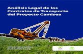 Análisis Legal de los Contratos de Transporte del Proyecto ... · El contrato de licencia ... Transportadora de Gas del Perú ... la explotación del gas de Camisea era tanto la