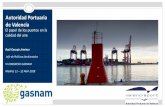 Autoridad Portuaria de Valencia - gasnam.esgasnam.es/docs/08.pdf · - Convenios de Buenas Prácticas Ambientales entre APV y operadores portuarios. - Inversiones en mejoras ambientales