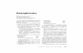 Aminoglicósidos - binasss.sa.cr · distribución (Vd) similares y aclaramientos renales muy parecidos (0.5 - 0.75 del aclaramiento de la creatinina CIcr) (2), (25). Las diferencias