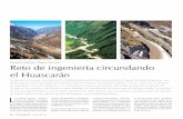 Reto de ingeniería circundando el Huascaránodebrecht.com.pe/media/pdf/publications/press/reportaje_revista... · 17,18,19,20: El túnel es de sección 7.45 m x 6.5 m y consta de
