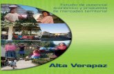 Alta Verapaz Estudio de potencial económico OK - url.edu.gt VERAPAZ... · de Género y el Empoderamiento de las Mujeres Alta Verapaz. Guatemala, 2012 Estudio de potencial económico
