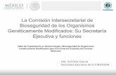 La Comisión Intersecretarial de Bioseguridad de los ... · que superan las barreras fisiológicas naturales de reproducción o de la recombinación y que ... 2005 Publicación de