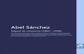 Abel Sánchez - espacioebook.com · Al corregir las pruebas de esta segunda edición de mi Abel Sánchez: Una historia de pasión -acaso estaría mejor: historia de una pasión- y