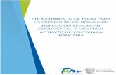 SECRETARÍA DE FINANZASfinanzas.tamaulipas.gob.mx/uploads/...DE_PAGO_INSPECCION_VEHICULAR.pdf · 1 Procedimiento de pago para la expedición de Cédula de Inspección Vehicular, Documental