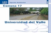 Universidad del Valle - CONSEJO AMBIENTAL DE CALI | La ... · La Comuna en la actualidad está compuesta por 25 barrios y estableció la sectorización del Municipio de Cali ... 2.4.6