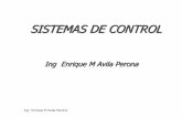SISTEMAS DE CONTROL - Departamento de Electrónica y ...dea.unsj.edu.ar/cea1/Sistemas.pdf · Presión, Temperatura, Nivel, Caudal, Humedad, etc. •Un sistema de control es el conjunto