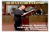 Pablo Bellido, reelegido alcalde de Azuqueca · y responsabilidad para trabajar a destajo para mejorar la calidad de vida de todos los vecinos y vecinas de nuestro ... “Mi primeras